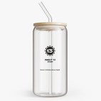 Банка с бамбуковой крышкой