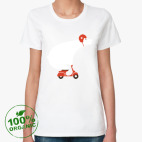 Женская футболка органик