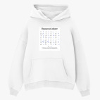 Толстовка худи оверсайз