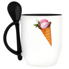 Кружка с ложкой