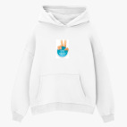 Толстовка худи оверсайз