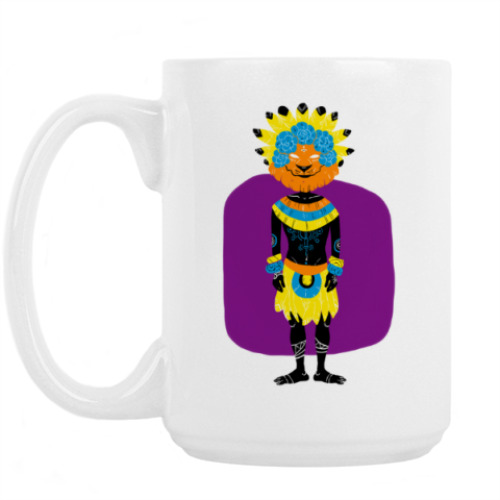 Кружка с принтом 'Шаман'