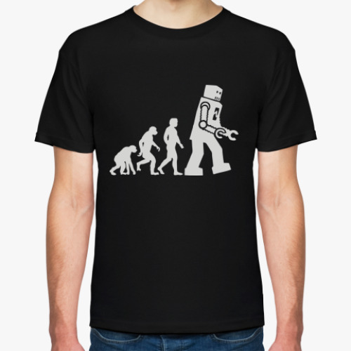 Футболка 'Robot Evolution'