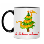 Кружка двухцветная