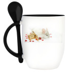 Кружка с ложкой