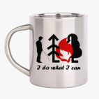 Кружка металлическая