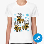 Женская спортивная футболка