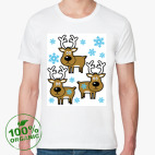 Мужская футболка органик