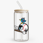 Банка с бамбуковой крышкой