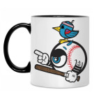 Кружка двухцветная