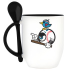 Кружка с ложкой