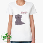 Женская футболка органик