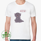 Мужская футболка органик