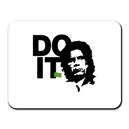 Коврик для мыши с принтом Do it