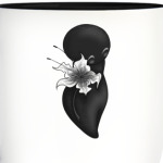 Тень с цветочком