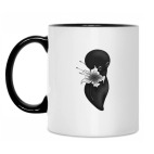 Кружка двухцветная