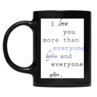 Кружка цветная UV-DTF