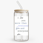 Банка с бамбуковой крышкой