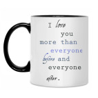 Кружка двухцветная