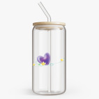 Банка с бамбуковой крышкой