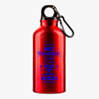 Металлическая бутылка 400 мл UV-DTF