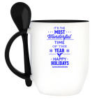 Кружка с ложкой