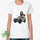 Женская футболка органик