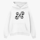 Толстовка худи оверсайз