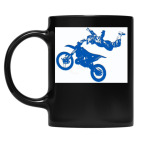 Кружка цветная UV-DTF