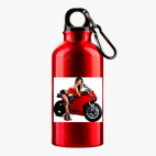 Металлическая бутылка 400 мл UV-DTF