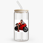 Банка с бамбуковой крышкой