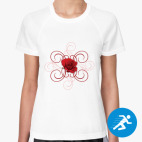 Женская спортивная футболка