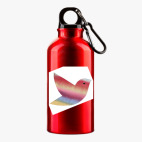 Металлическая бутылка 400 мл UV-DTF