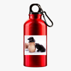 Металлическая бутылка 400 мл UV-DTF