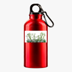 Металлическая бутылка 400 мл UV-DTF