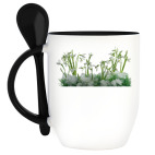 Кружка с ложкой