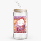 Банка с бамбуковой крышкой