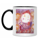 Кружка двухцветная