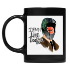 Кружка цветная UV-DTF