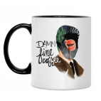 Кружка двухцветная