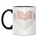 Кружка двухцветная