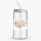 Банка с бамбуковой крышкой