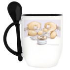 Кружка с ложкой