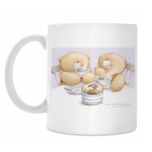 Кружка с принтом Forever Friends