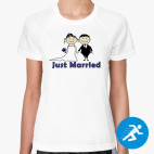 Женская спортивная футболка