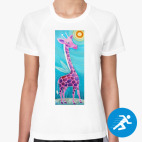 Женская спортивная футболка