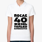 Женская рубашка поло