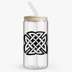 Банка с бамбуковой крышкой