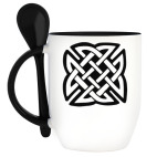 Кружка с ложкой