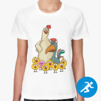 Женская спортивная футболка